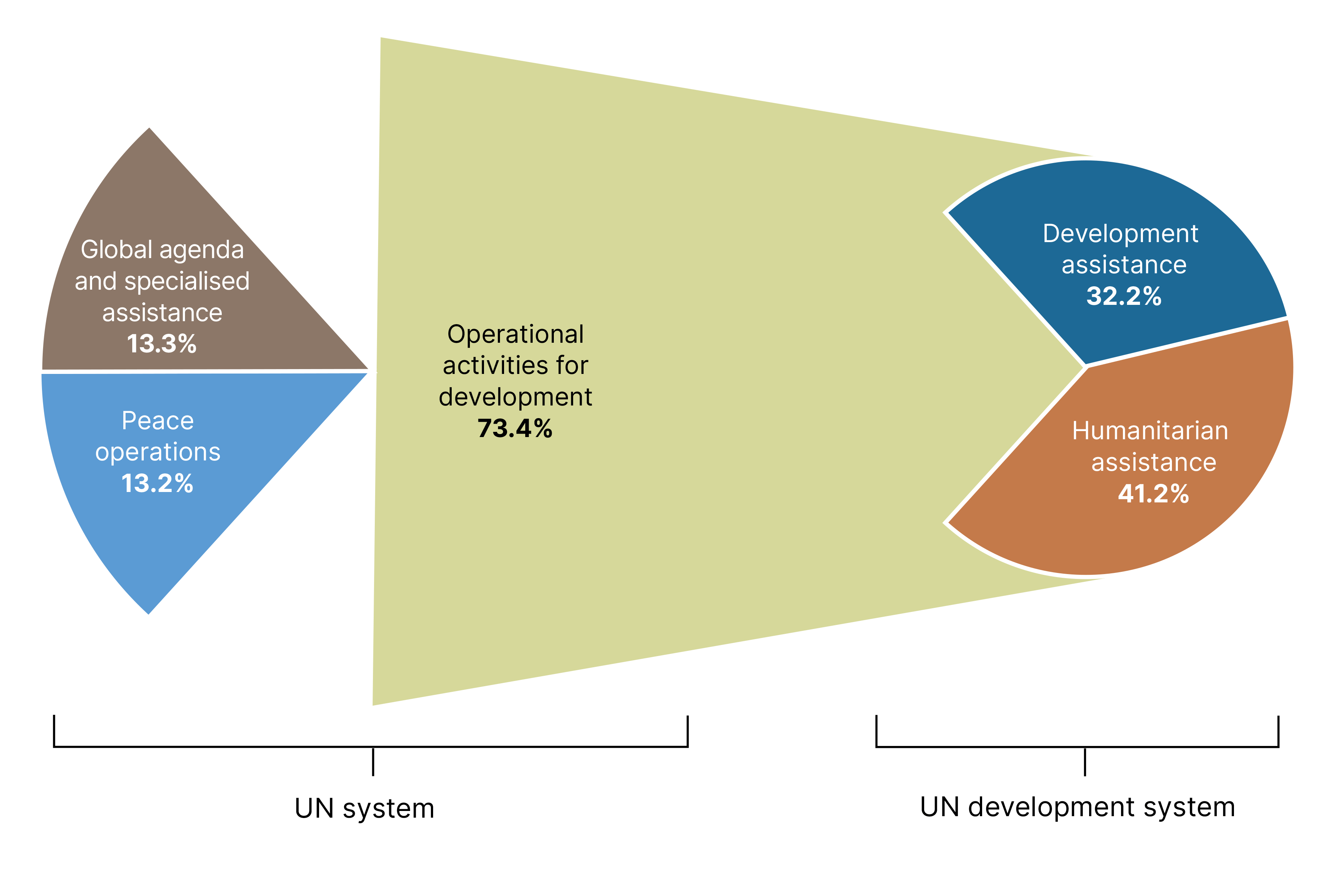Figure 40: UN system expenses by function, 2024